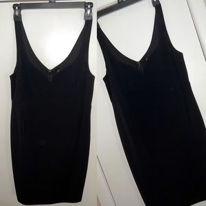 Black Sleeveless Bodycon Dress